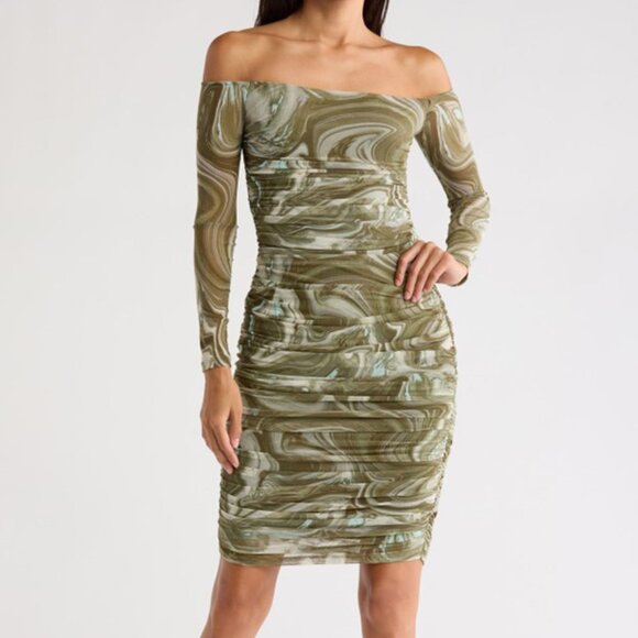 AFRM Dresses & Skirts - NWT AFRM Los Angeles Sienna Mesh Dress, sz XL